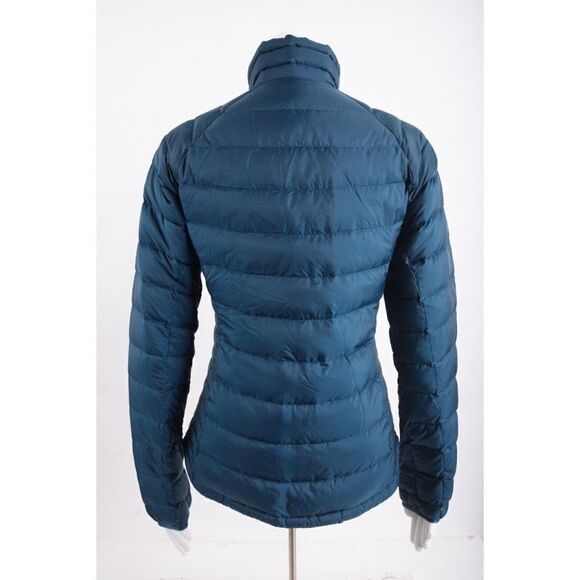 Eddie Bauer First Ascent Stormdown 800 Womens Down Puffer Coat Jacket XS Blue - Picture 5 of 8